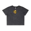 Wo's Stone Wash Heavy Crop Tee Thumbnail
