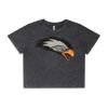 Wo's Stone Wash Heavy Crop Tee Thumbnail