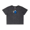 Wo's Stone Wash Heavy Crop Tee Thumbnail