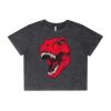 Wo's Stone Wash Heavy Crop Tee Thumbnail