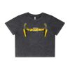 Wo's Stone Wash Heavy Crop Tee Thumbnail