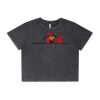 Wo's Stone Wash Heavy Crop Tee Thumbnail