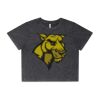 Wo's Stone Wash Heavy Crop Tee Thumbnail