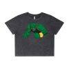 Wo's Stone Wash Heavy Crop Tee Thumbnail