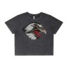 Wo's Stone Wash Heavy Crop Tee Thumbnail