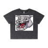 Wo's Stone Wash Heavy Crop Tee Thumbnail