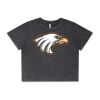 Wo's Stone Wash Heavy Crop Tee Thumbnail