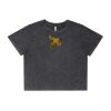 Wo's Stone Wash Heavy Crop Tee Thumbnail