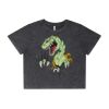 Wo's Stone Wash Heavy Crop Tee Thumbnail