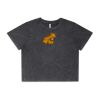 Wo's Stone Wash Heavy Crop Tee Thumbnail
