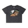 Wo's Stone Wash Heavy Crop Tee Thumbnail