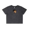 Wo's Stone Wash Heavy Crop Tee Thumbnail