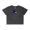 Wo's Stone Wash Heavy Crop Tee Thumbnail