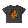 Wo's Stone Wash Heavy Crop Tee Thumbnail