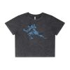 Wo's Stone Wash Heavy Crop Tee Thumbnail