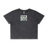 Wo's Stone Wash Heavy Crop Tee Thumbnail