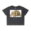Wo's Stone Wash Heavy Crop Tee Thumbnail