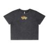 Wo's Stone Wash Heavy Crop Tee Thumbnail