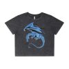 Wo's Stone Wash Heavy Crop Tee Thumbnail