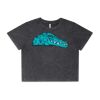 Wo's Stone Wash Heavy Crop Tee Thumbnail