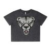Wo's Stone Wash Heavy Crop Tee Thumbnail
