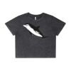 Wo's Stone Wash Heavy Crop Tee Thumbnail