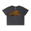 Wo's Stone Wash Heavy Crop Tee Thumbnail