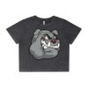 Wo's Stone Wash Heavy Crop Tee Thumbnail