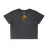 Wo's Stone Wash Heavy Crop Tee Thumbnail