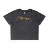 Wo's Stone Wash Heavy Crop Tee Thumbnail