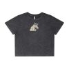 Wo's Stone Wash Heavy Crop Tee Thumbnail