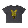 Wo's Stone Wash Heavy Crop Tee Thumbnail