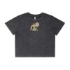 Wo's Stone Wash Heavy Crop Tee Thumbnail