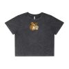 Wo's Stone Wash Heavy Crop Tee Thumbnail