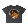 Wo's Stone Wash Heavy Crop Tee Thumbnail