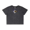Wo's Stone Wash Heavy Crop Tee Thumbnail