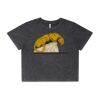 Wo's Stone Wash Heavy Crop Tee Thumbnail