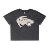 Wo's Stone Wash Heavy Crop Tee Thumbnail