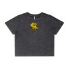 Wo's Stone Wash Heavy Crop Tee Thumbnail