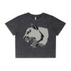 Wo's Stone Wash Heavy Crop Tee Thumbnail