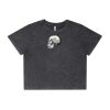 Wo's Stone Wash Heavy Crop Tee Thumbnail