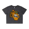 Wo's Stone Wash Heavy Crop Tee Thumbnail