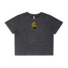 Wo's Stone Wash Heavy Crop Tee Thumbnail