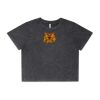 Wo's Stone Wash Heavy Crop Tee Thumbnail
