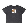 Wo's Stone Wash Heavy Crop Tee Thumbnail