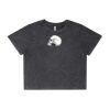 Wo's Stone Wash Heavy Crop Tee Thumbnail