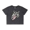Wo's Stone Wash Heavy Crop Tee Thumbnail