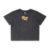 Wo's Stone Wash Heavy Crop Tee Thumbnail