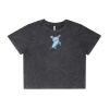 Wo's Stone Wash Heavy Crop Tee Thumbnail