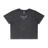 Wo's Stone Wash Heavy Crop Tee Thumbnail